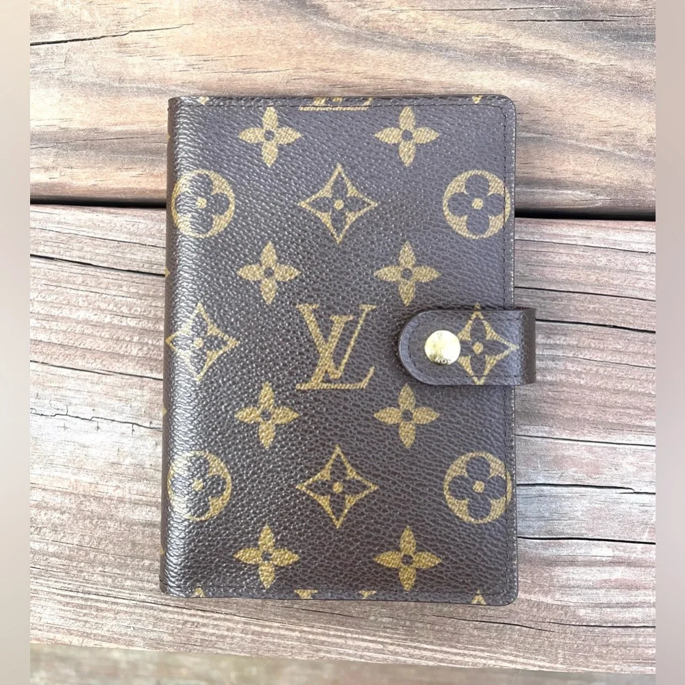 Louis Vuitton Agenda PM Notebook Cover Planner Women's Brown - Picture 11 of 11